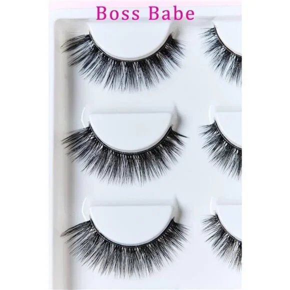 SO PINK BEAUTY Faux Mink Eyelashes 5 Pairs - Picture 11 of 14
